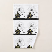 Serviettes de bain set Halloween, Araignée (Serviette à main)