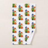 Serviettes de bain set Halloween, Épouvantail (Serviette à main)