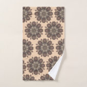 Serviettes de bain set Mandala (Serviette à main)