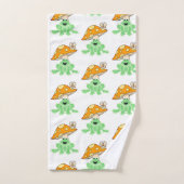 Serviettes de bain Set Papillon Champignons Grenou (Serviette à main)