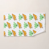 Serviettes de bain Set Papillon Champignons Grenou (Serviette à main)