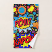 Serviettes De Bain Set Pow Kapow (Serviette à main)