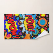 Serviettes De Bain Set Pow Kapow (Serviette à main)