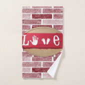 Serviettes de bain set Saint Valentin (Serviette à main)