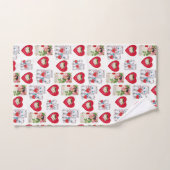 Serviettes de bain set Saint Valentin (Serviette à main)