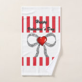 Serviettes de bain set Saint Valentin (Serviette à main)