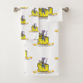 Serviettes de bain Set Souris Fromage de souris (En situation)