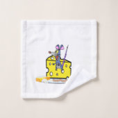 Serviettes de bain Set Souris Fromage de souris (Gant de toilette)