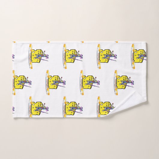 Serviettes de bain Set Souris Fromage de souris (Serviette à main)