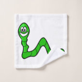 Serviettes de bain set vers (Gant de toilette)