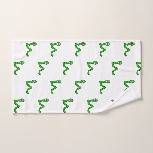 Serviettes de bain set vers (Serviette à main)