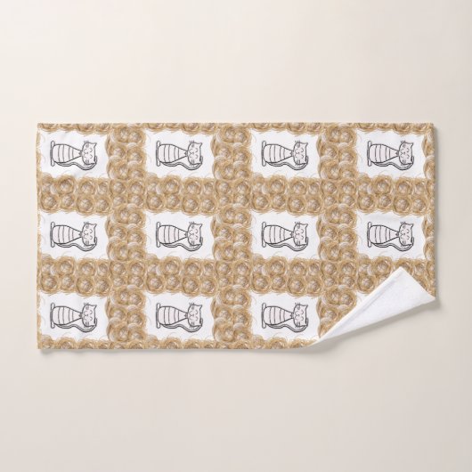Serviettes de bain sets Chat (Serviette à main)