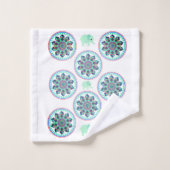 Serviettes de bain sets Eléphant Mandala (Gant de toilette)