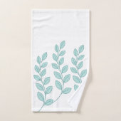 Serviettes de bain sets Feuilles de paix (Serviette à main)