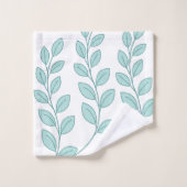 Serviettes de bain sets Feuilles de paix (Gant de toilette)