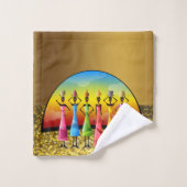 Serviettes de bain sets Noël (Gant de toilette)