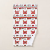 Serviettes de bain sets Noël (Serviette à main)