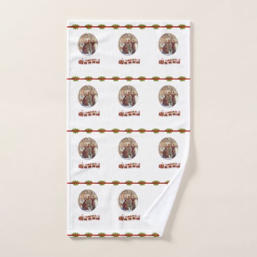 Serviettes de bain sets Noël (Serviette à main)