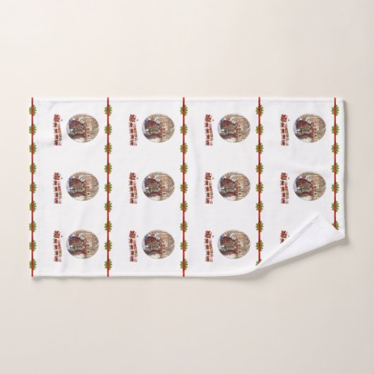 Serviettes de bain sets Noël (Serviette à main)