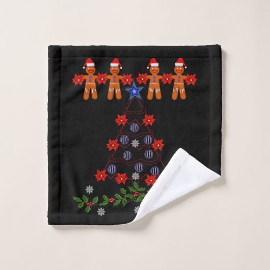 Serviettes de bain sets Noël (Gant de toilette)