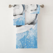 Serviettes de bain sets Noël (En situation)