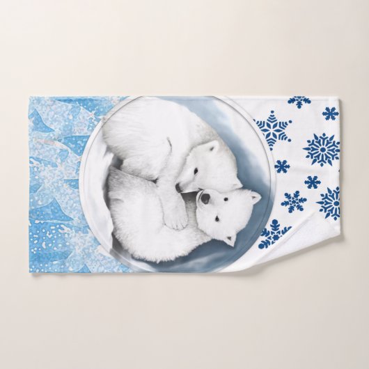 Serviettes de bain sets Noël (Serviette à main)