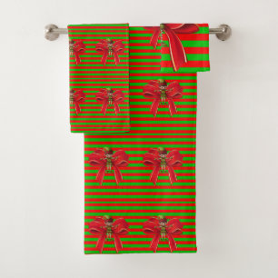 Serviettes de bain sets Noël