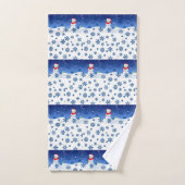 Serviettes de bain sets Noël (Serviette à main)