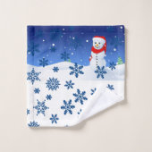 Serviettes de bain sets Noël (Gant de toilette)