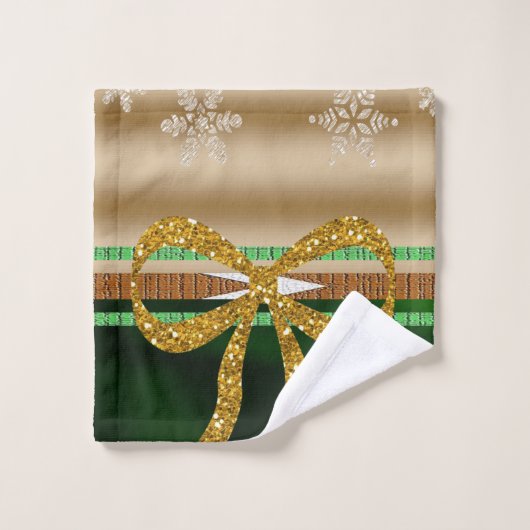 Serviettes de bain sets Noël (Gant de toilette)