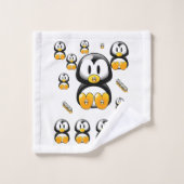 Serviettes de bain sets pingouin (Gant de toilette)