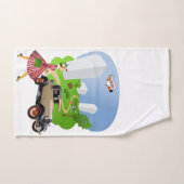 Serviettes de bain sets Rétro Femme (Serviette à main)