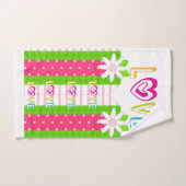 Serviettes de bain sets Saint Valentin Amour (Serviette à main)