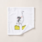 Serviettes de bain sets souris souris Ostrich From (Gant de toilette)