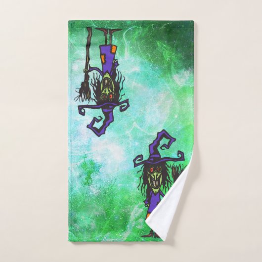 Serviettes de bain - Sorcière moche (Serviette à main)