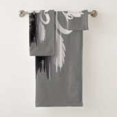 Serviettes de bain " Special Swan" (En situation)