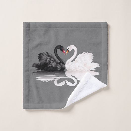 Serviettes de bain " Special Swan" (Gant de toilette)