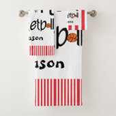 Serviettes de bain Sport favori Jeux de basket-bal (En situation)