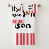 Serviettes de bain Sport favori Jeux de football (En situation)