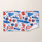 serviettes de bain Symboles de Londres (Serviette à main)