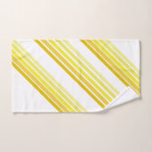 Serviettes de bain - Tons de rayures diagonales ja (Serviette à main)