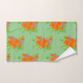 Serviettes de bain vertes, (Serviette à main)