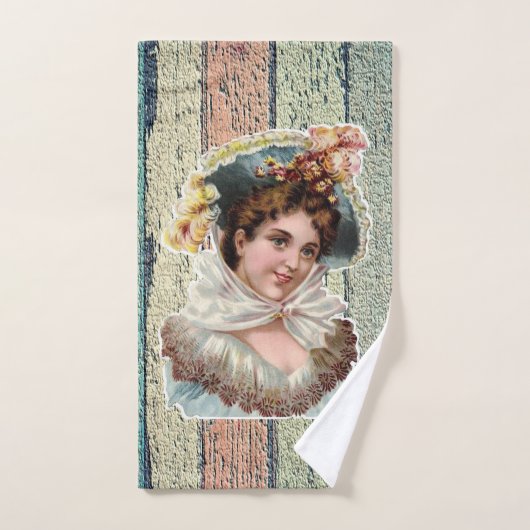 Serviettes de bain victoriennes (Serviette à main)