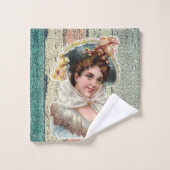 Serviettes de bain victoriennes (Gant de toilette)