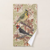 Serviettes de bain Vintage pour oiseaux (Serviette à main)