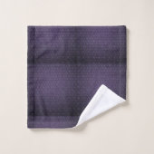 Serviettes de bain violet (Gant de toilette)