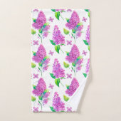 Serviettes de bain violet en été Lilacs (Serviette à main)