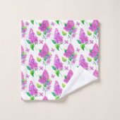 Serviettes de bain violet en été Lilacs (Gant de toilette)
