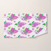 Serviettes de bain violet en été Lilacs (Serviette à main)