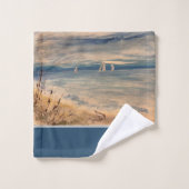 Serviettes de bain voiliers (Gant de toilette)